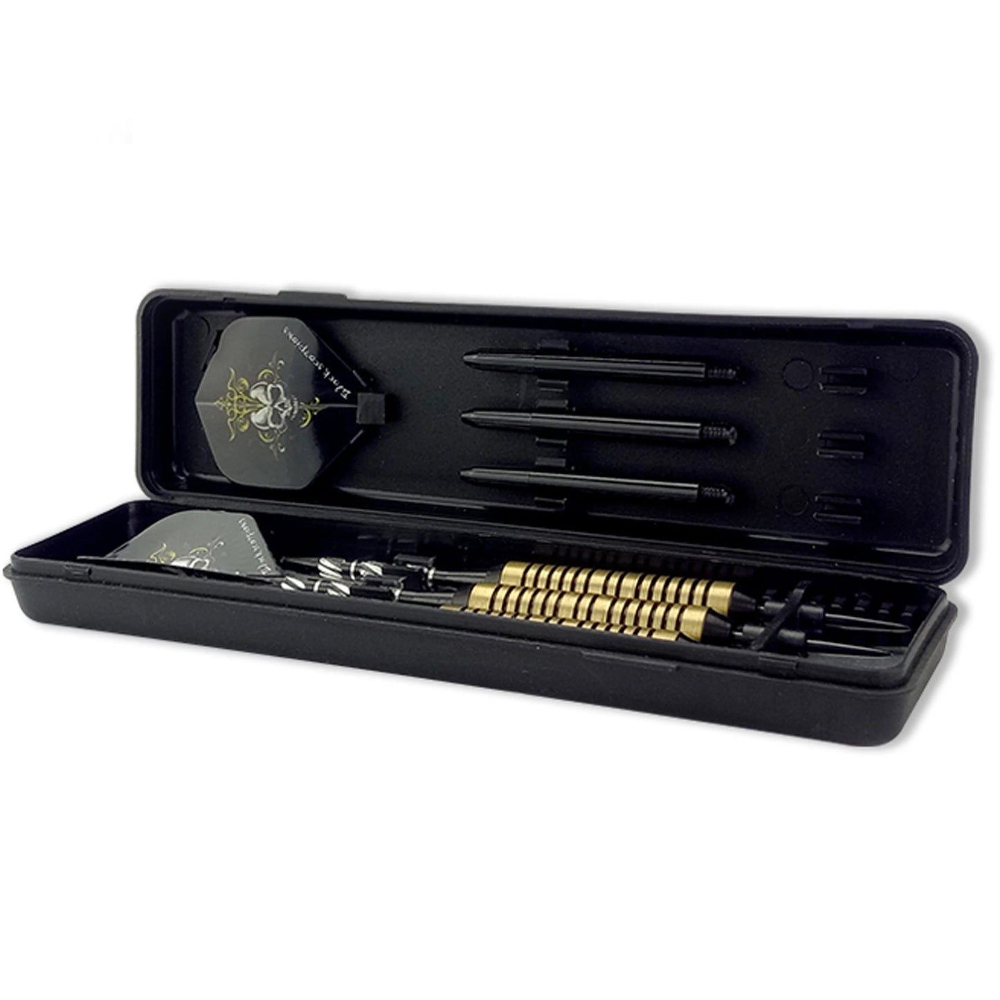WEDARTER Profi-Dartset – 3er-Pack Turnierpfeile aus Messing für Training Wettkampf!