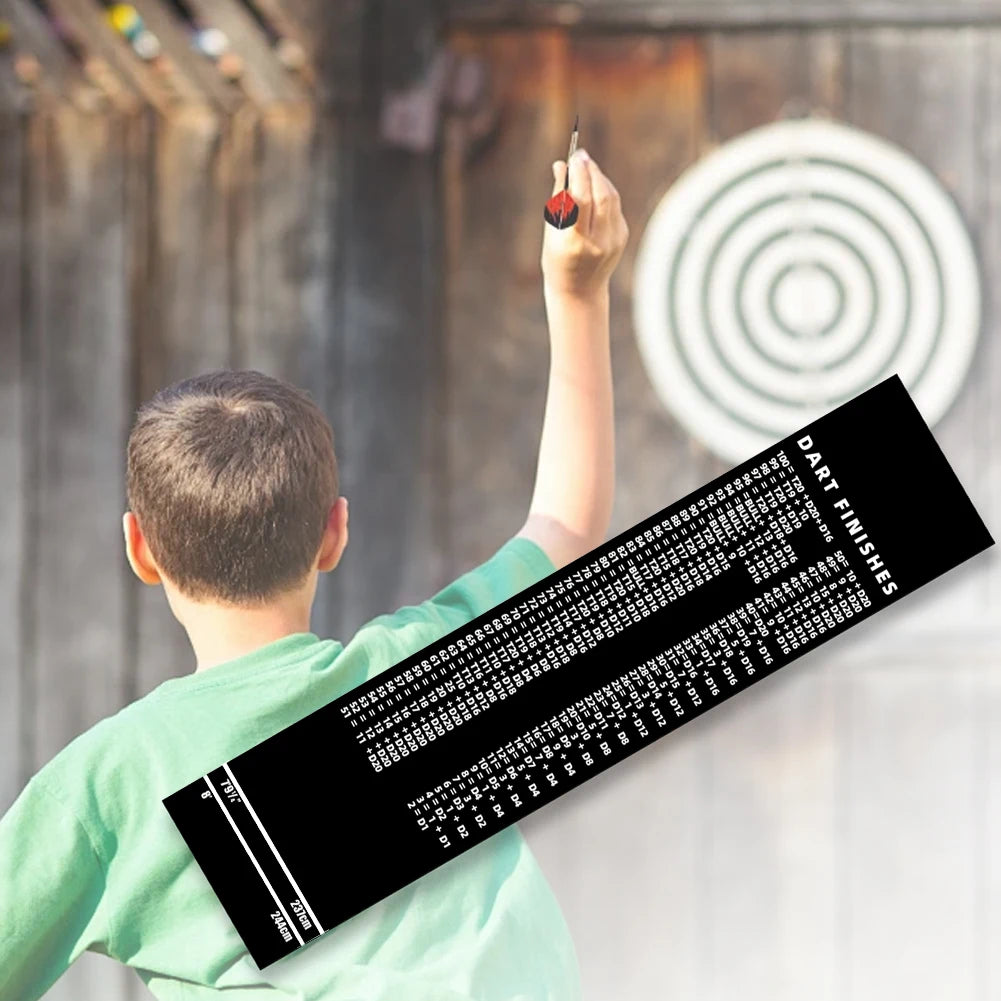Profi-Dartmatte mit Wurflinien – Rutschfest, robust & punktgenau!
