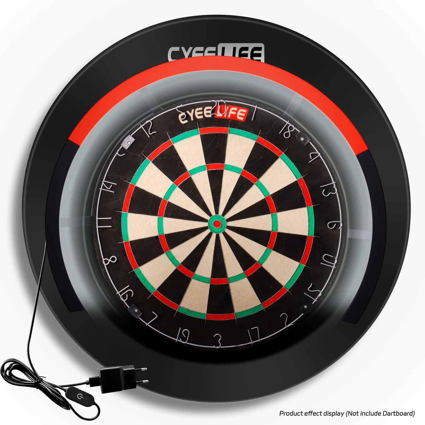 CyeeLife LED Dartboard Beleuchtungssystem – 240° Leuchtring für dein perfektes Spiellicht!