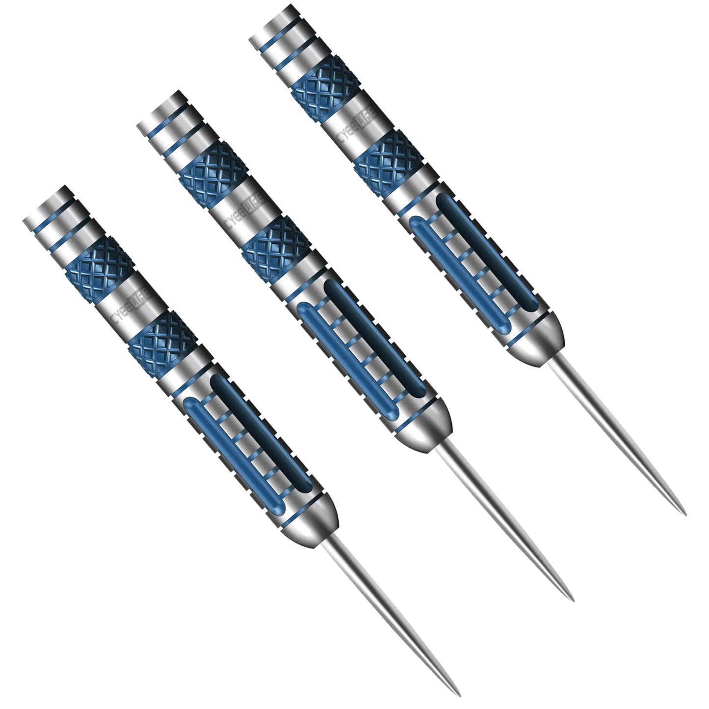 CyeeLife 22g Tungsten-Steel Dart Barrels – Hochpräzise Turnierkomponenten für anspruchsvolle Spieler!