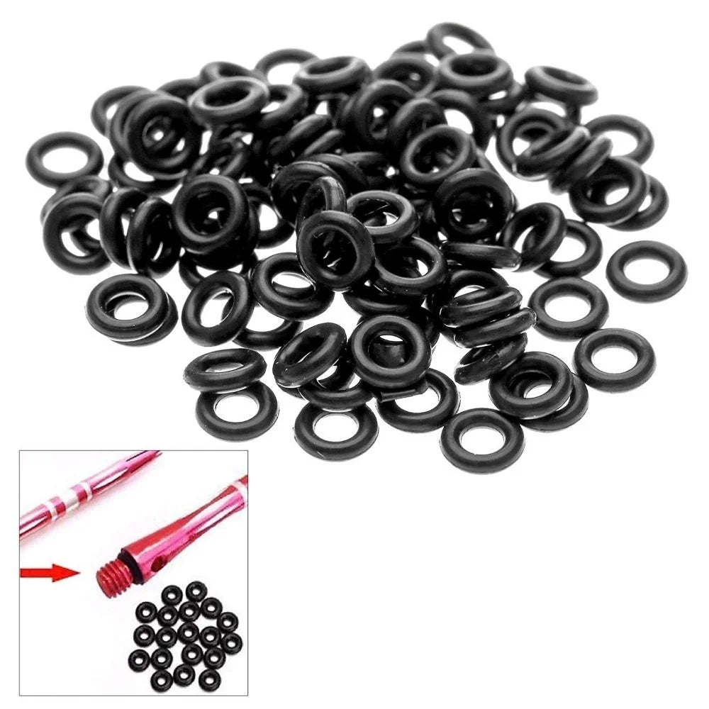 Fox Smiling O-Ring Set – 120 Stück für sicheren Schaftverschluss bei Nylon-Darts!