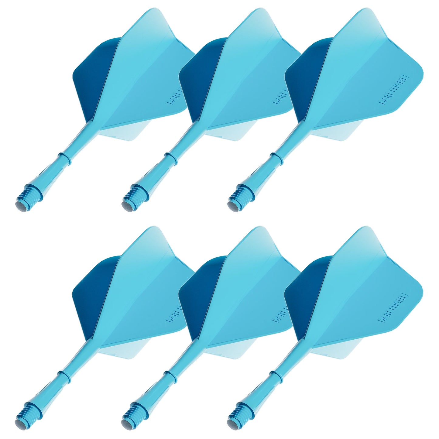 MageRabbit 2-in-1 Dart Flights & Shafts Set – Präzise Performance mit stylischem Farbmix!