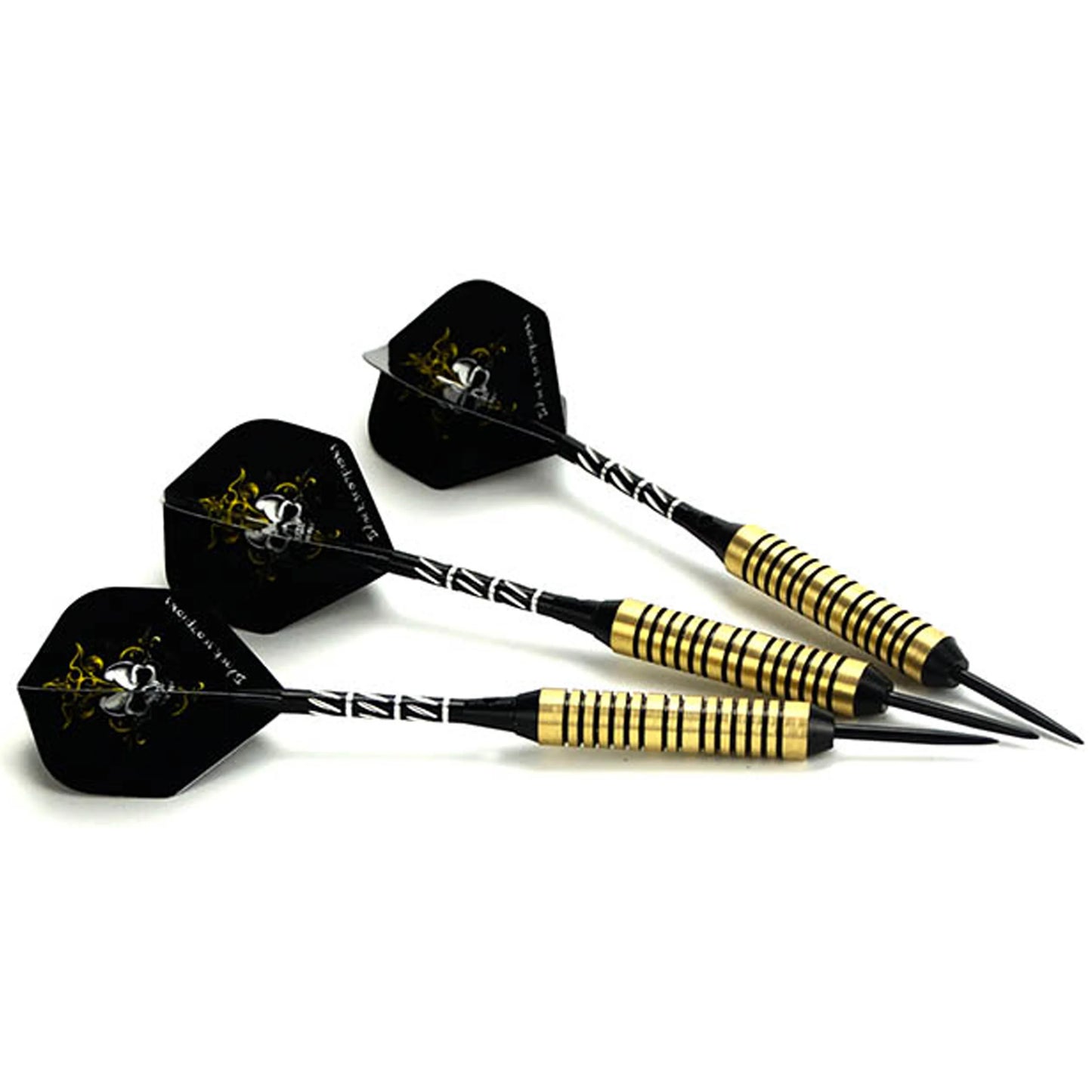 WEDARTER Profi-Dartset – 3er-Pack Turnierpfeile aus Messing für Training Wettkampf!