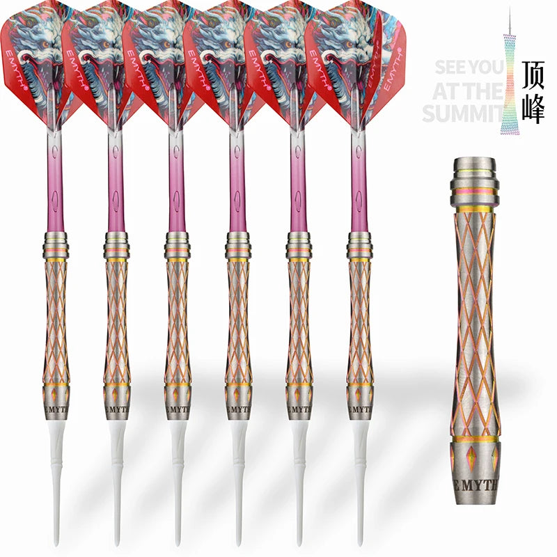 🎯 E MYTH Profi-Turnierdarts – 90 % Tungsten für maximale Präzision bei Training & Wettkampf!