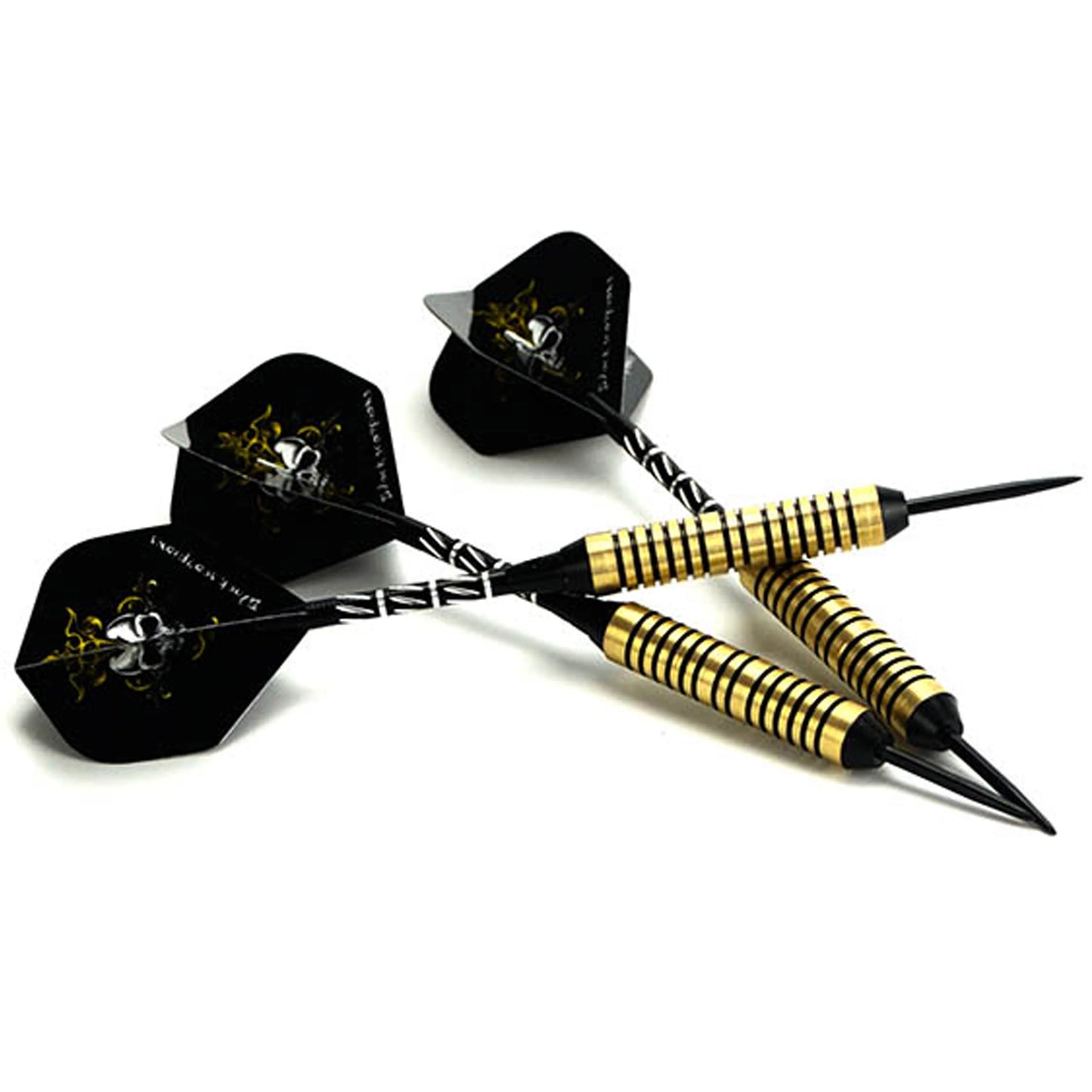 WEDARTER Profi-Dartset – 3er-Pack Turnierpfeile aus Messing für Training Wettkampf!