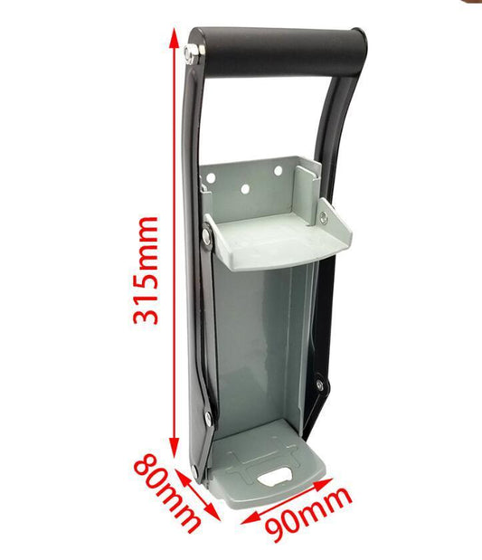 Can Crusher mit Flaschenöffner – Wandmontiertes Recycling-Gadget aus Edelstahl!
