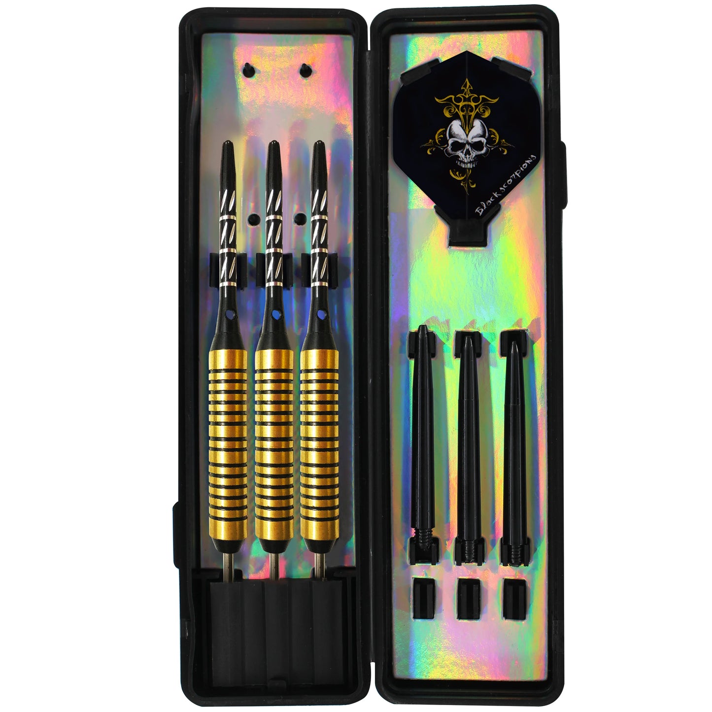 WEDARTER Profi-Dartset – 3er-Pack Turnierpfeile aus Messing für Training Wettkampf!