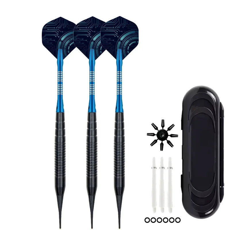 18g Soft-Tip Dartset – Farbstarker Allrounder für elektronische Dartspiele!
