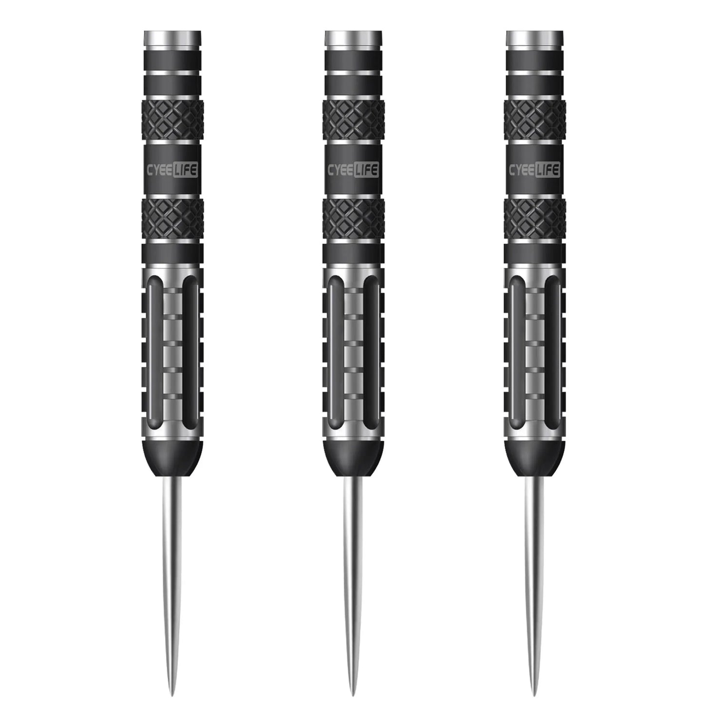 CyeeLife 22g Tungsten-Steel Dart Barrels – Hochpräzise Turnierkomponenten für anspruchsvolle Spieler!