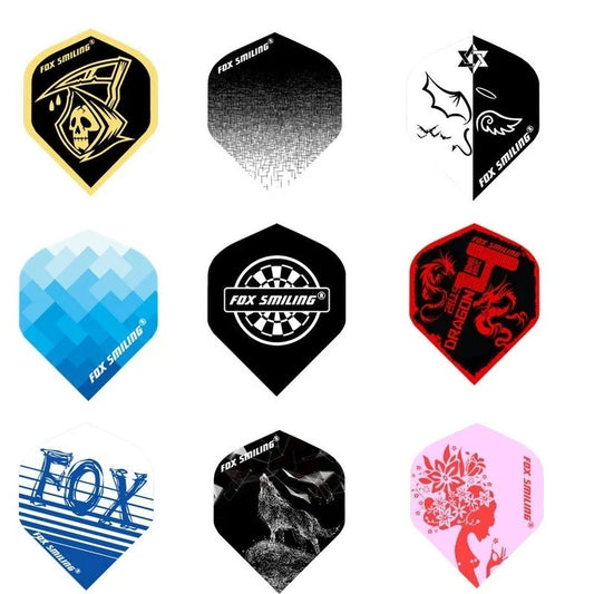 Fox Smiling Dart Flights Set – 6-teilig für stylischen Auftritt &amp; stabile Fluglage!