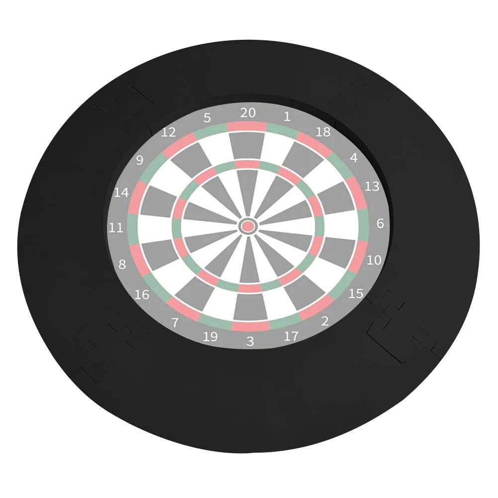 EVA Dartboard Surround Jigsaw Ring Design Dart Board Ring Lightweight Splicing Dart Board Wall Protector Dartboard Surround Ring