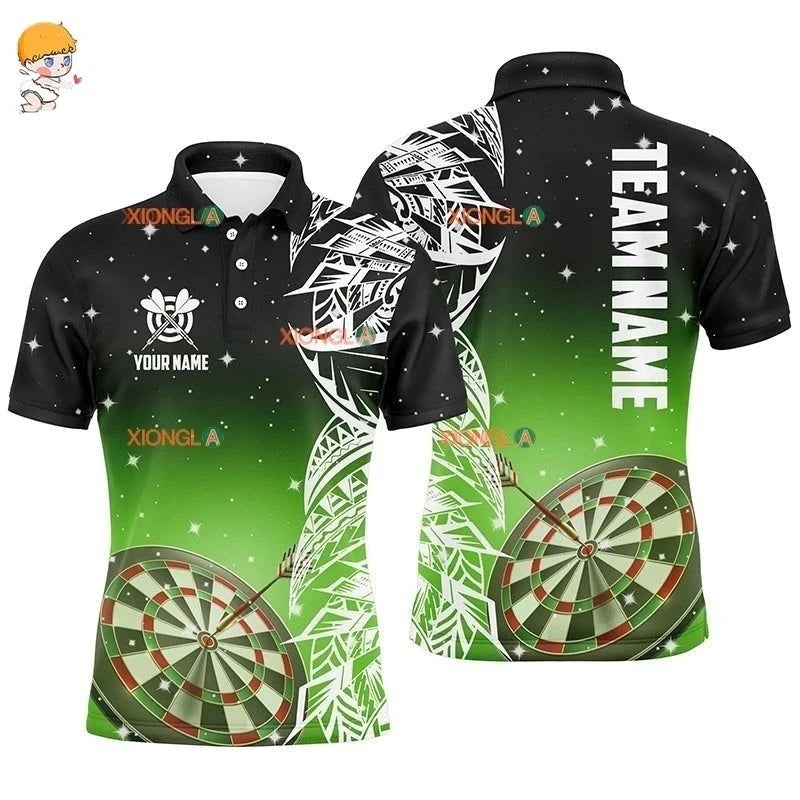 TDM1365 3D Dart-Polo – Maßgeschneiderter Team-Style für Spieler mit Profil!
