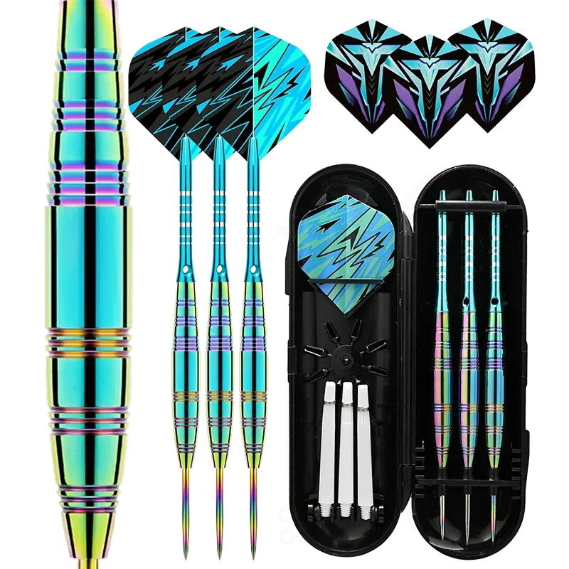 Professional Steel Tip Dart-Set – 23g Präzision mit robustem Metallfinish!