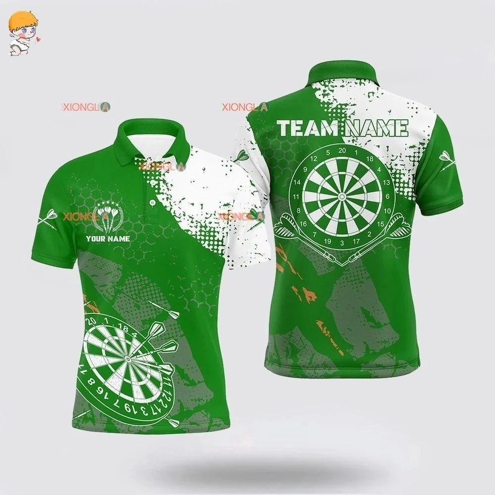 TDM1365 3D Dart-Polo – Maßgeschneiderter Team-Style für Spieler mit Profil!