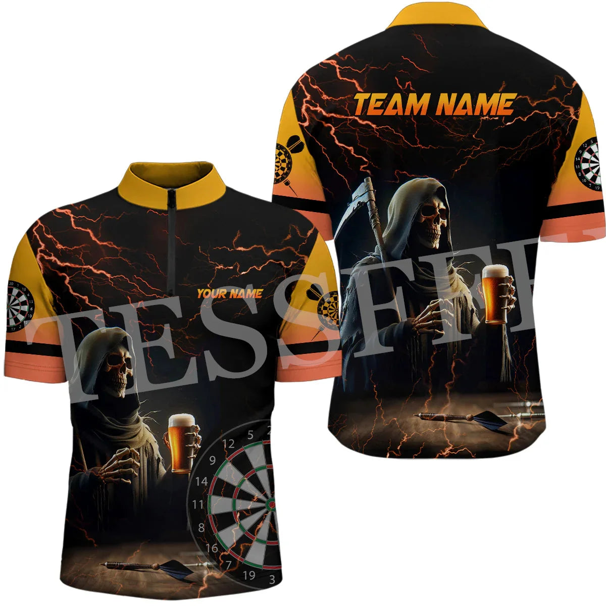 Custom Graffiti Darts Jersey – Einzigartiger Streetwear-Style trifft Sportfunktion!