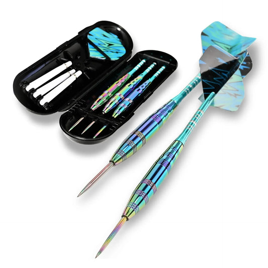 Professional Steel Tip Dart-Set – 23g Präzision mit robustem Metallfinish!