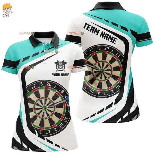 TDM1365 3D Dart-Polo – Maßgeschneiderter Team-Style für Spieler mit Profil!